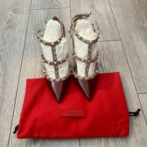 VALENTINO GARAVANI ROCKSTUD 10MM SUPER EXCELLENT Size 39 || Sole Protector